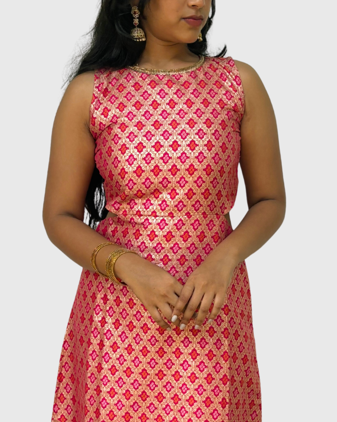 Magenta Swara Dress