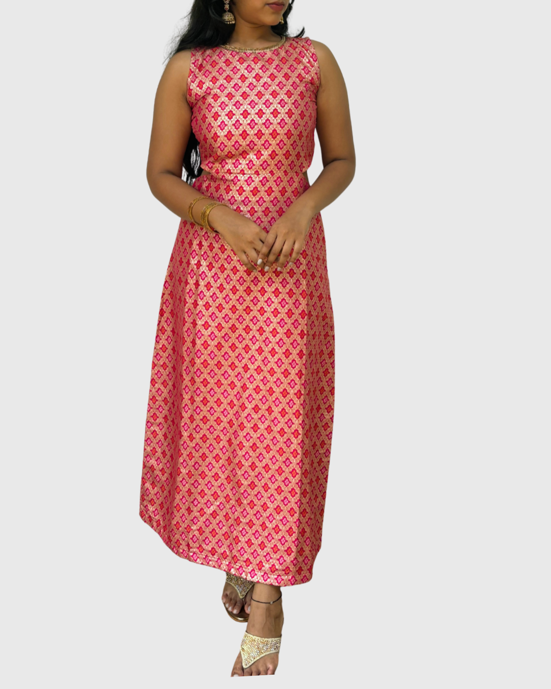 Magenta Swara Dress