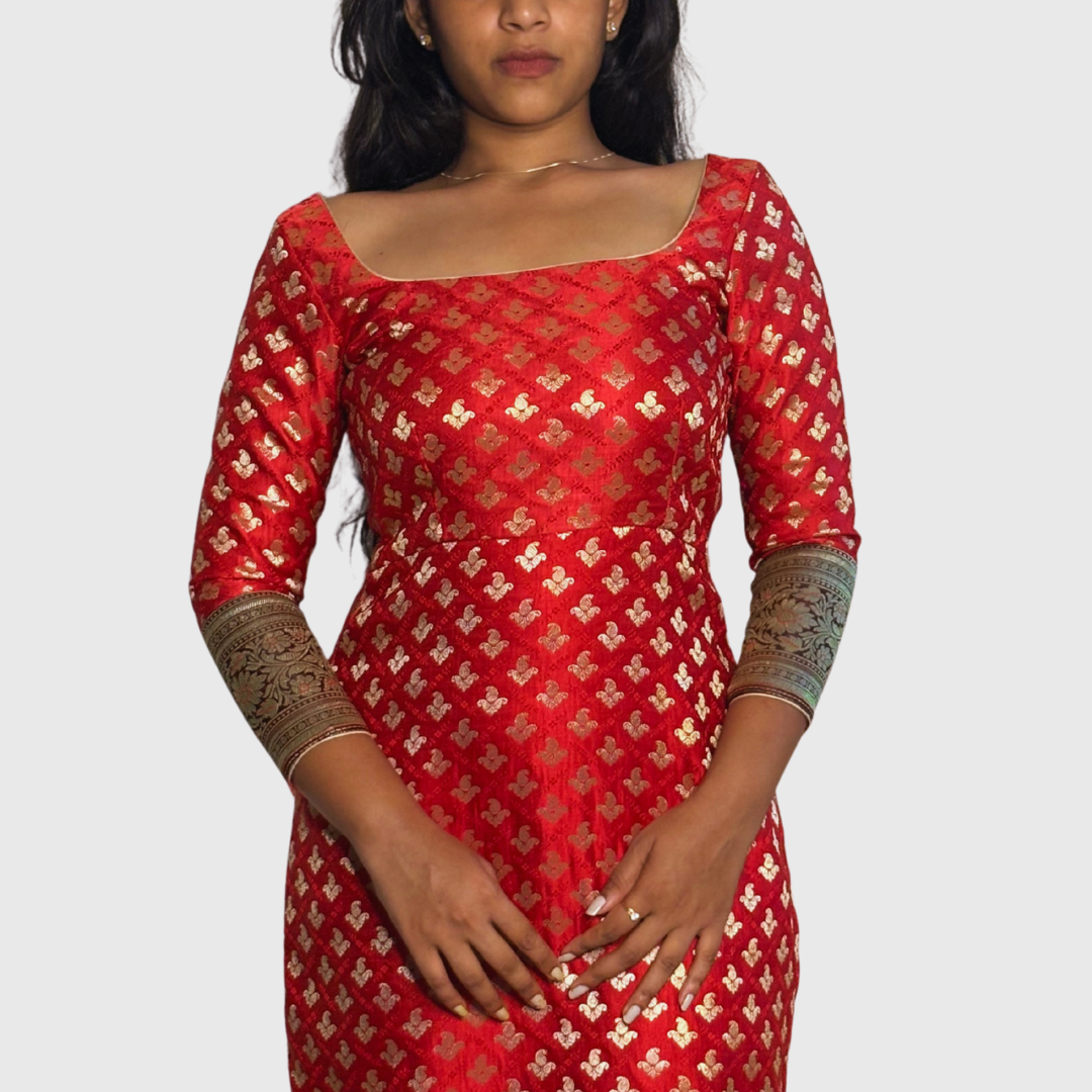 Red Inaya Dress