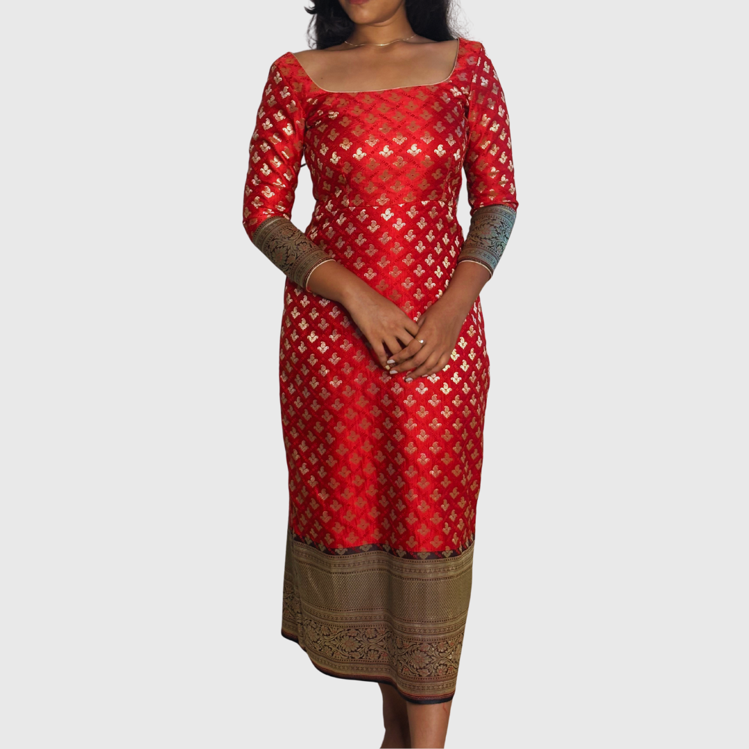 Red Inaya Dress