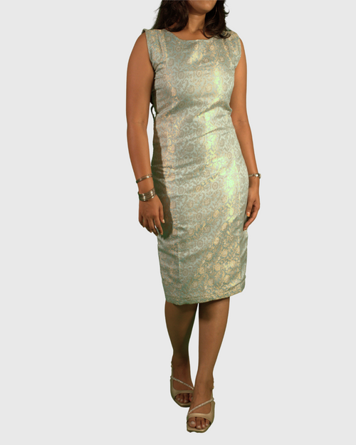 Blue Meher Dress