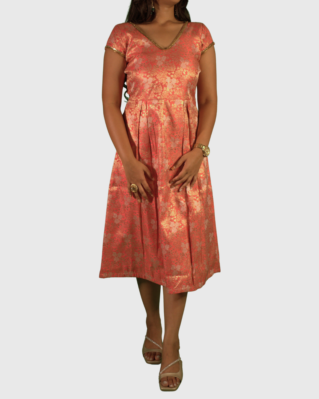 Rose Sitara Dress